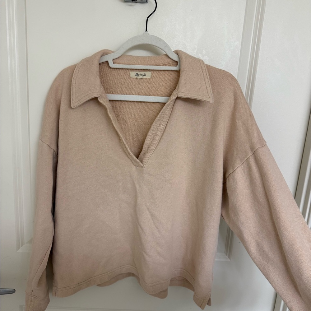 Madewell Light Pink/Beige Sweater